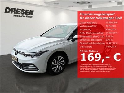 Weiss Gebraucht 2021 VW Golf VII Kleinwagen | 19.990 € (Guter Preis)
