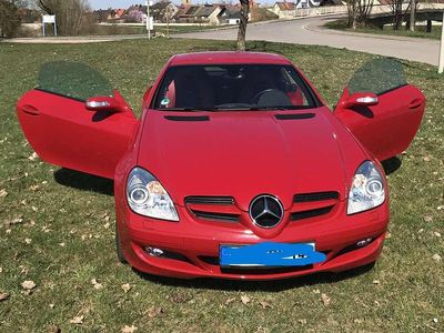 Gebraucht Mercedes SLK200 179 PS (131 kW) 2005 Rot Cabrio