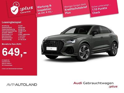 Grau Gebraucht 2024 Audi Q3 Sportback S-Line SUV | 46.985 € (Etwas zu teuer)