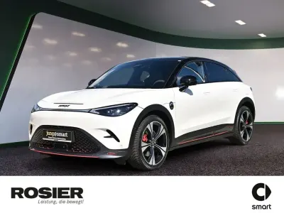 Gebraucht Smart #3 Brabus 314 kW (428 PS) 2024 Weiss / digital white (metallic) SUV