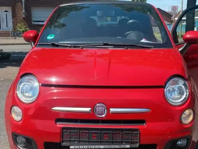 Gebraucht Fiat 500 80 PS (58 kW) 2014 Rot Cabrio