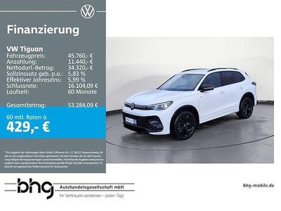 Gebraucht VW Tiguan R-line 193 PS (141 kW) 2025 Pure white SUV
