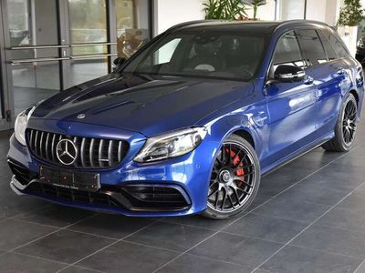 gebraucht Mercedes C63 AMG AMG S T 9G-MCT"DESIGO-LEDER"PANO"AHK"HUD"360CAM"DISTRO