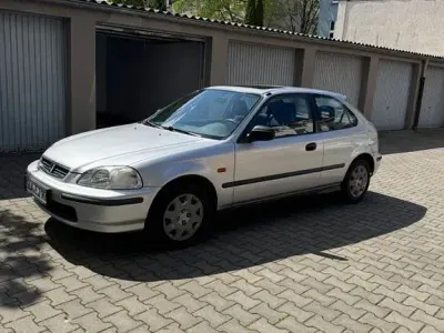 Gebraucht Honda Civic S 90 PS (66 kW) 1998 Silber Kleinwagen