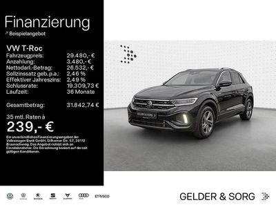Gebraucht VW T-Roc R-line 150 PS (110 kW) 2025 Deep black perleffekt SUV