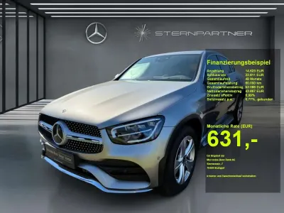 Second-hand Mercedes GLC300 AMG 245 CP (180 kW) 2024 Argintiu Coupe