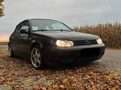 Gebraucht VW Golf Cabriolet Highline 101 PS (74 kW) 1999 Schwarz Cabrio