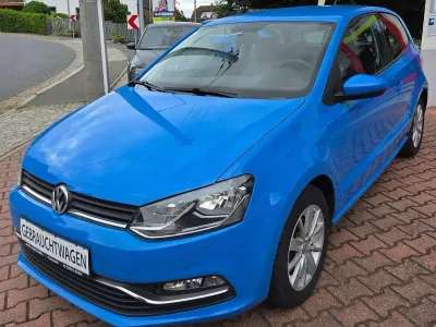 Gebraucht VW Polo Comfortline 60 PS (44 kW) 2014 Cornflower blue Kleinwagen