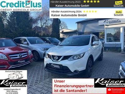 Gebraucht Nissan Qashqai Tekna 116 PS (85 kW) 2017 Weiß SUV