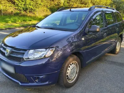 Gebraucht Dacia Logan MCV 73 PS (53 kW) 2015 Blau Kombi