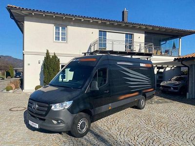 Schwarz Gebraucht 2022 Mercedes Sprinter Van | 32.950 € (Teuer)