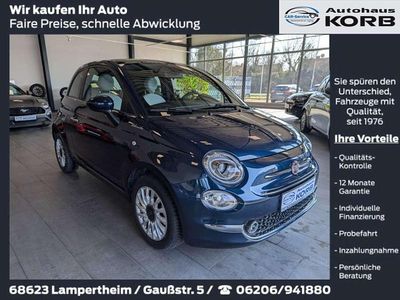 Usata Fiat 500 Dolcevita 69 CV (50 kW) 2022 Blu Berlina
