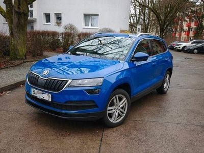 Usado Skoda Karoq Soleil 116 HP (85 kW) 2019 Azul SUV