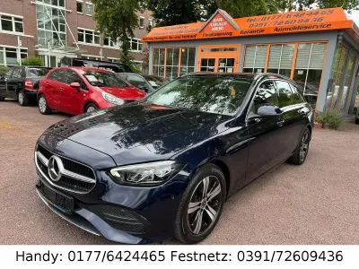 Gebraucht Mercedes C180 170 PS (125 kW) 2022 Blau Kombi