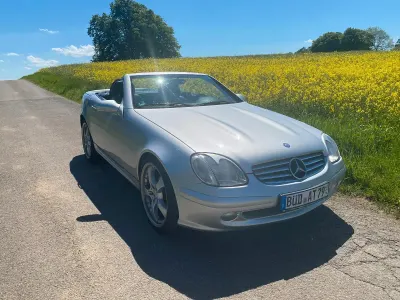 Gebraucht Mercedes SLK200 163 PS (119 kW) 2000 Silber Cabrio