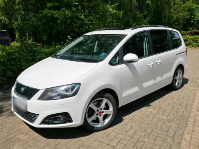 Gebraucht Seat Alhambra 140 PS (102 kW) 2012 Weiß Van / Kleinbus
