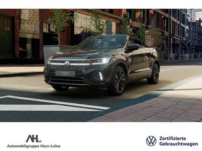 Schwarz Gebraucht 2025 VW T-Roc Cabriolet R-line Cabrio | 42.860 €