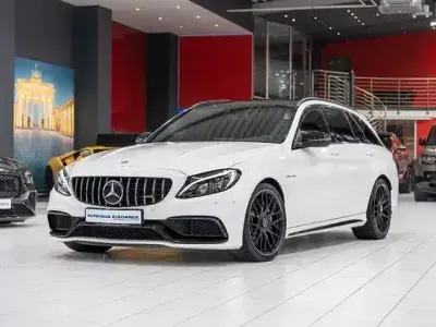 Usata Mercedes C63 AMG AMG line 476 CV (350 kW) 2017 Bianco Station wagon