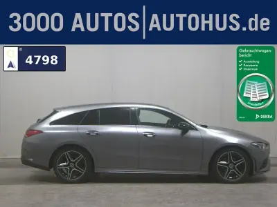 Gebraucht Mercedes CLA200 Shooting Brake AMG line 150 PS (110 kW) 2023 Mountaingrau met (metallic) Kombi