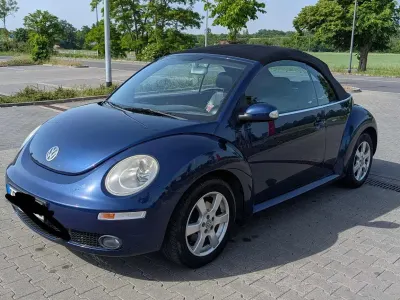 Gebraucht VW New Beetle Cabriolet 102 PS (75 kW) 2006 Blau Cabrio