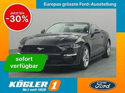 Schwarz Gebraucht 2019 Ford Mustang Premium Cabrio | 35.970 €