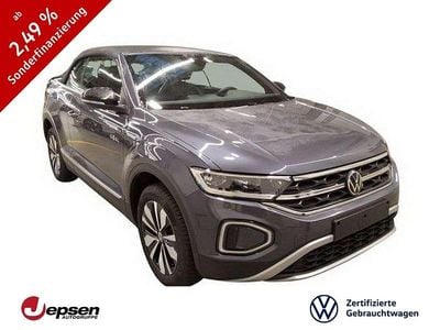 Gebraucht VW T-Roc Cabriolet Goal 116 PS (85 kW) 2025 Rauchgrau metallic/schwarz Cabrio