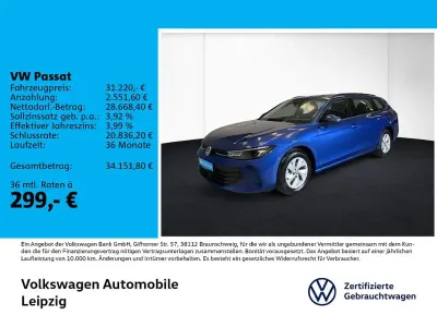 Gebraucht VW Passat Basis 150 PS (110 kW) 2025 Blau Kombi