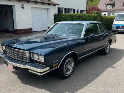 Usata Chevrolet Monte Carlo 158 CV (116 kW) 1982 Blu Coupé