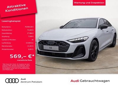 Gebraucht Audi S5 Ambiente 367 PS (269 kW) 2025 Gletscherweiss Limousine
