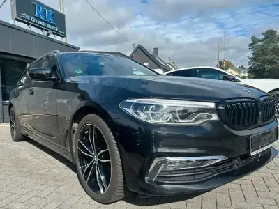 Brugt BMW 520 Luxury Line 190 HK (139 kW) 2019 Sort Stationcar