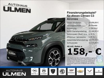 Gruen Gebraucht 2023 Citroën C3 Aircross PureTech SUV | 18.950 € (Fairer Preis)