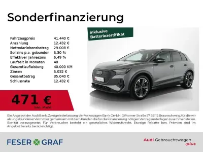 Gebraucht Audi Q4 e-tron Ambiente 219 kW (299 PS) 2023 Taifungrau metallic SUV