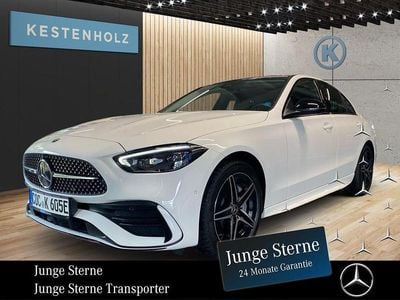 Unilack polarweiß Gebraucht 2024 Mercedes C300e AMG Limousine | 46.888 € (Fairer Preis)