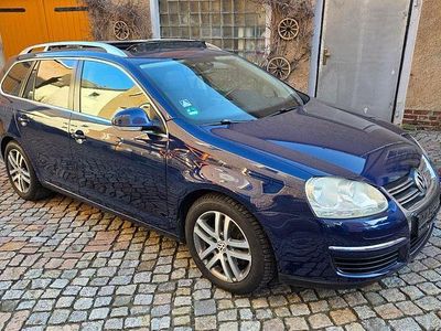 Gebraucht VW Golf VI Sportline 122 PS (89 kW) 2008 Blau Kleinwagen