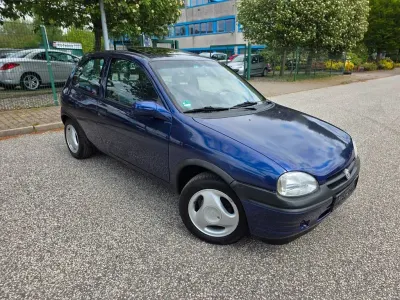 Gebraucht Opel Corsa 60 PS (44 kW) 1996 Blau Kleinwagen