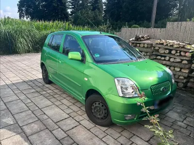 Gebraucht Kia Picanto EX 65 PS (47 kW) 2005 Grün Kleinwagen