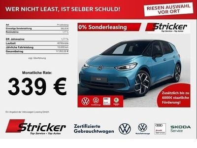 Neu VW ID.3 Pro 150 kW (204 PS) 2026 Schwarz Kleinwagen