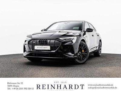 Gebraucht Audi e-tron Sportback Black Edition 300 kW (408 PS) 2022 Mythosschwarz metallic SUV