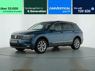 Gebraucht VW Tiguan Allspace United 150 PS (110 kW) 2021 Blau SUV