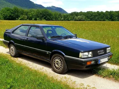 Gebraucht Audi Coupe GT Sport 116 PS (85 kW) 1987 Blau Coupé