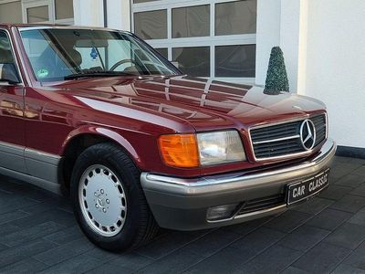 Second-hand Mercedes 500 223 CP (164 kW) 1987 Roșu