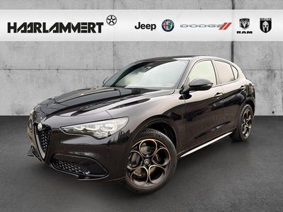 Neu Alfa Romeo Stelvio 280 PS (205 kW) 2026 Nero vulcano, metallic) (schwarz SUV