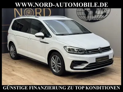 Gebraucht VW Touran R-line 150 PS (110 kW) 2021 Weiss Van / Kleinbus
