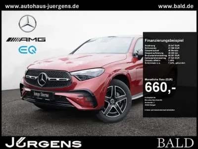 Brugt Mercedes GLC400d AMG 252 HK (185 kW) 2023 Rød Coupe