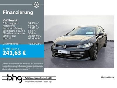 Gebraucht VW Passat Business 204 PS (150 kW) 2025 Grenadillschwarz metallic Kombi