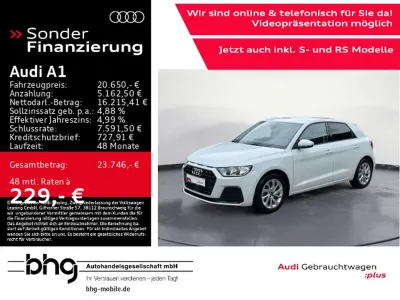Gebraucht Audi A1 Sportback Advanced Plus 116 PS (85 kW) 2025 Weiß Kleinwagen