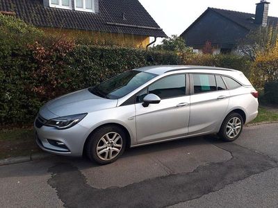 Gebraucht Opel Astra Business 110 PS (80 kW) 2018 Silber Kombi