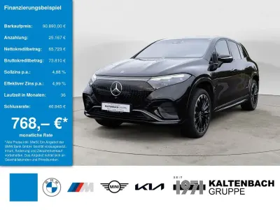 Używany Mercedes EQS580 400 kW (544 KM) 2024 Czarny SUV