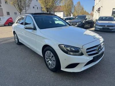 Gebraucht Mercedes C220 Business 194 PS (142 kW) 2021 Weiß Limousine
