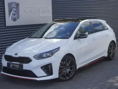 Gebraucht Kia Ceed GT GT 204 PS (150 kW) 2020 Sonderlackierung deluxeweiß metallic Limousine